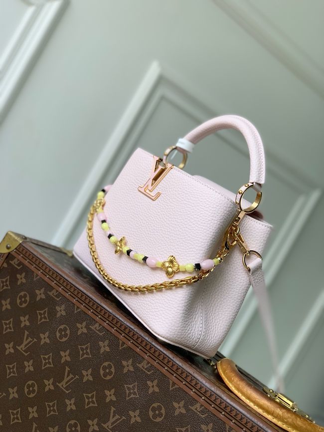 Louis Vuitton Capucines MM M29442 pink Louis Vuitton Capucines MM M29442 pink
