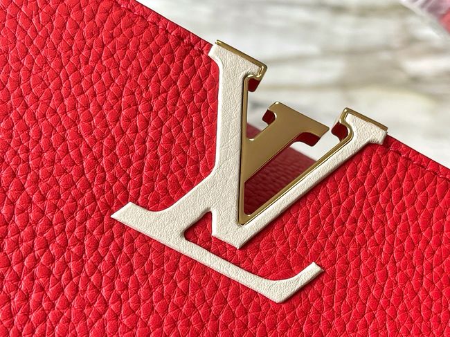 Louis Vuitton Capucines MM M29498 red Louis Vuitton Capucines MM M29498 red