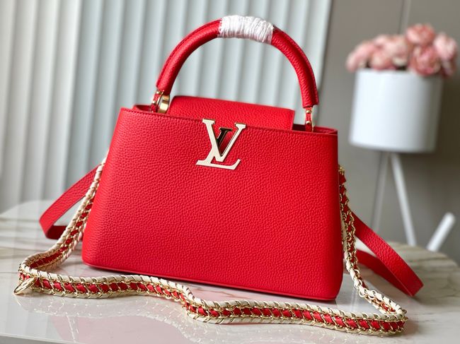Louis Vuitton Capucines MM M29498 red