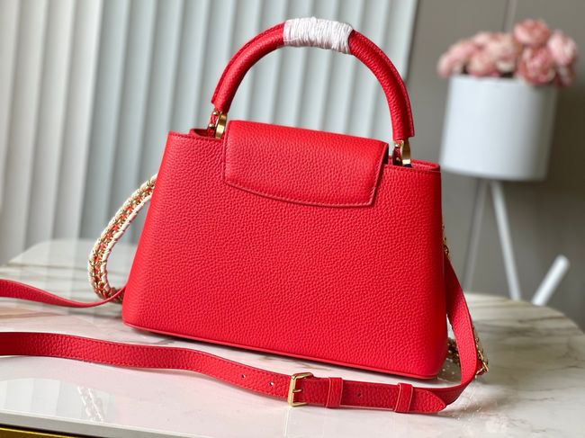 Louis Vuitton Capucines MM M29498 red Louis Vuitton Capucines MM M29498 red