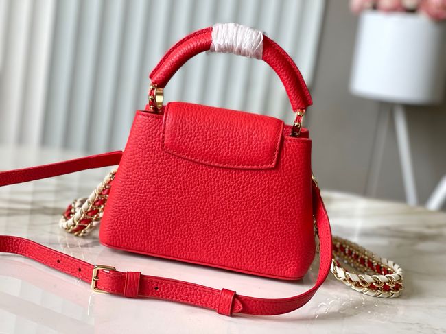 Louis Vuitton Capucines Mini M29497 red Louis Vuitton Capucines Mini M29497 red