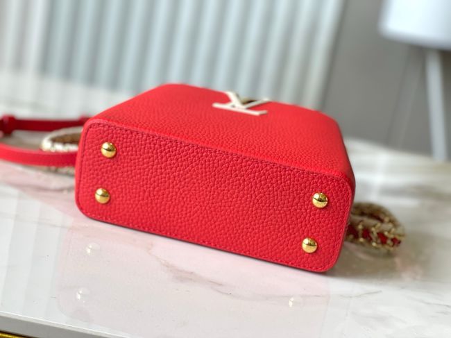Louis Vuitton Capucines Mini M29497 red Louis Vuitton Capucines Mini M29497 red