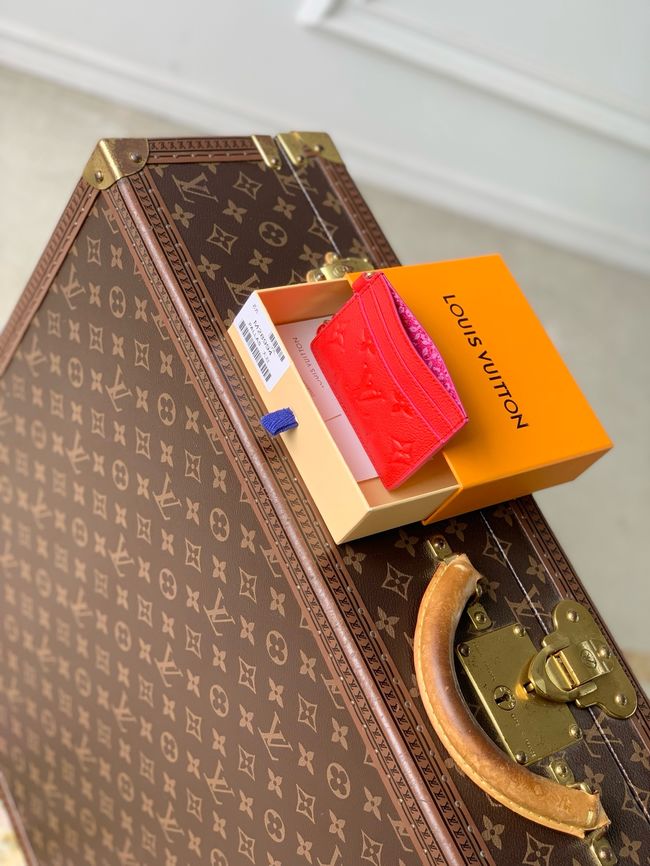 Louis Vuitton Charms Card Holder M28994 Blood Orange