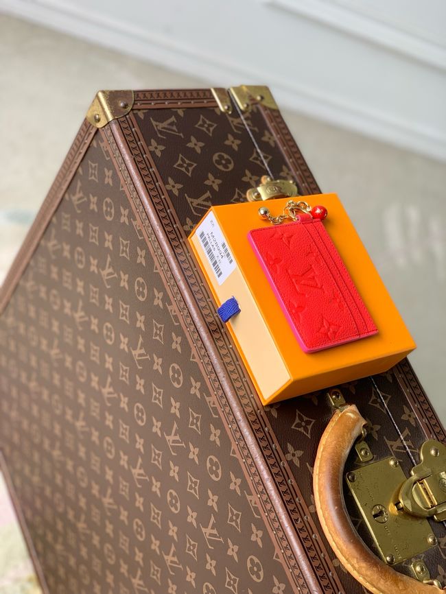 Louis Vuitton Charms Card Holder M28994 Blood Orange