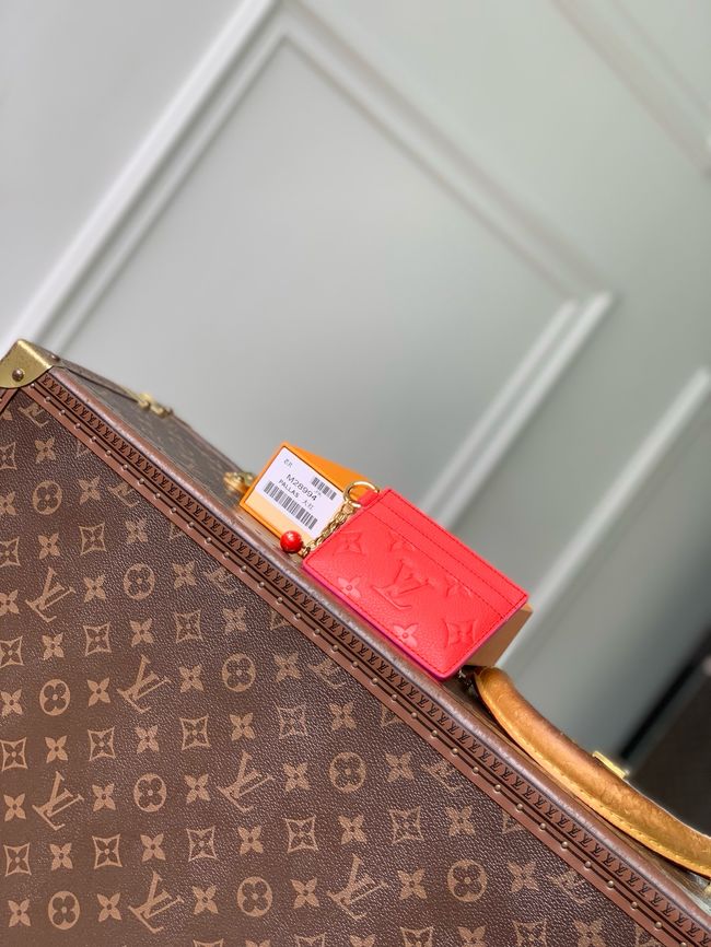 Louis Vuitton Charms Card Holder M28994 Blood Orange