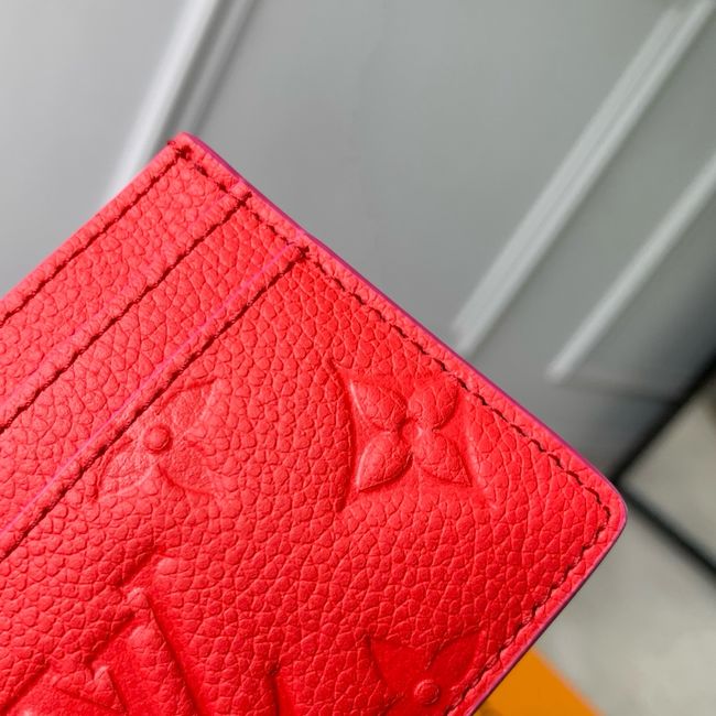 Louis Vuitton Charms Card Holder M28994 Blood Orange