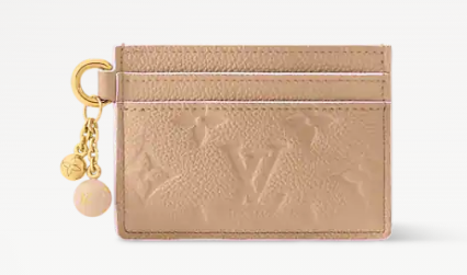 Louis Vuitton Charms Card Holder M28994 Hazelnut