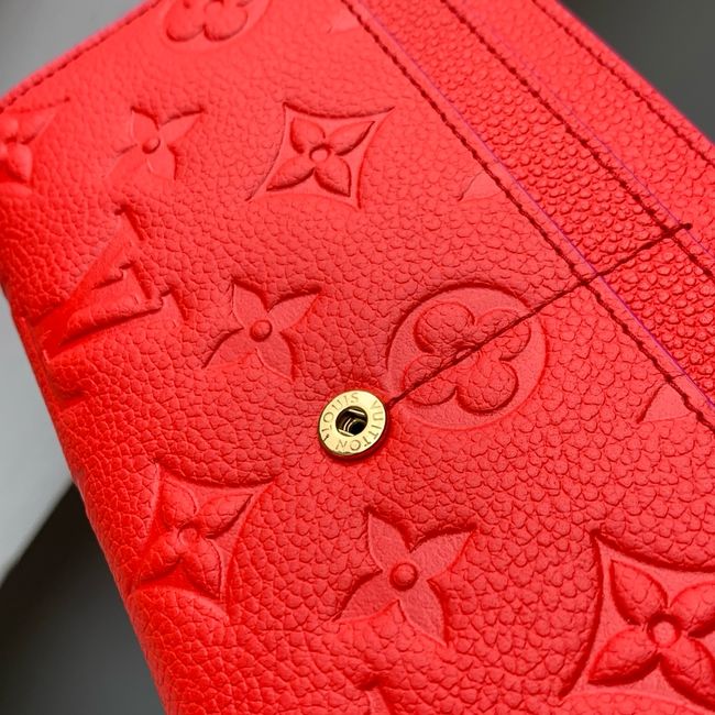 Louis Vuitton Sarah Wallet M29465 Blood Orange Louis Vuitton Sarah Wallet M29465 Blood Orange