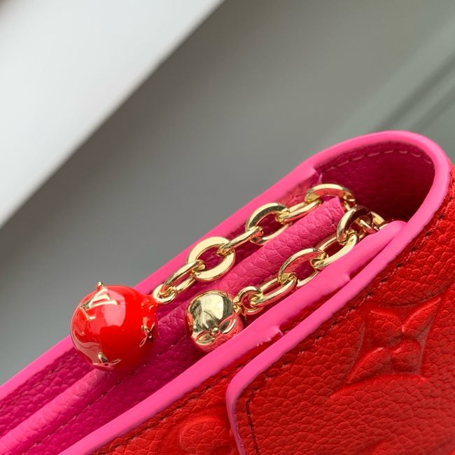 Louis Vuitton Sarah Wallet M29465 Blood Orange Louis Vuitton Sarah Wallet M29465 Blood Orange