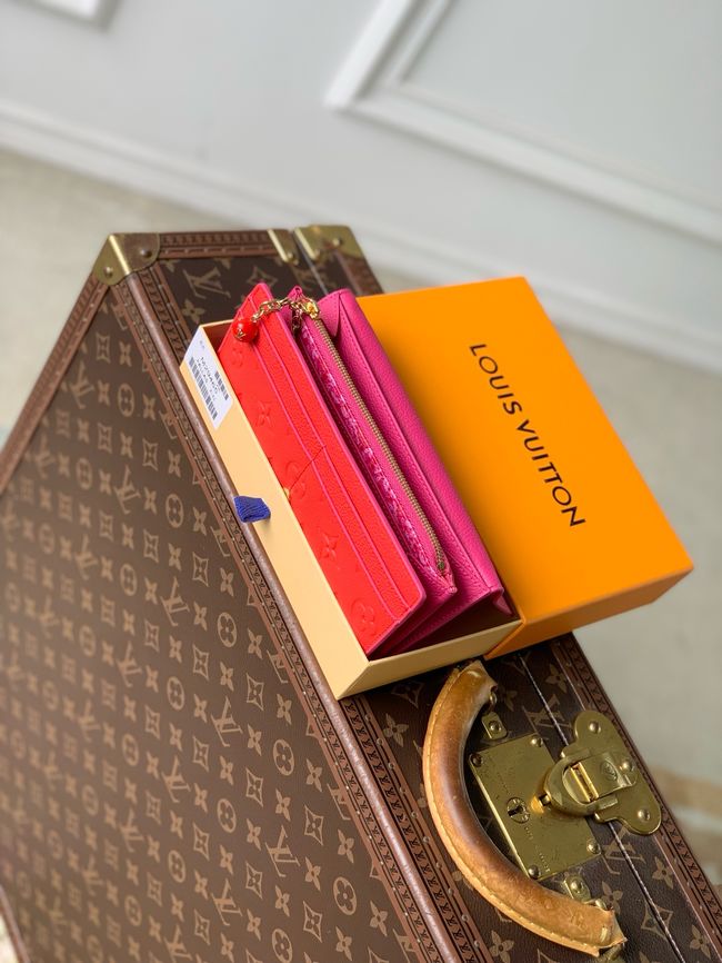 Louis Vuitton Sarah Wallet M29465 Blood Orange Louis Vuitton Sarah Wallet M29465 Blood Orange