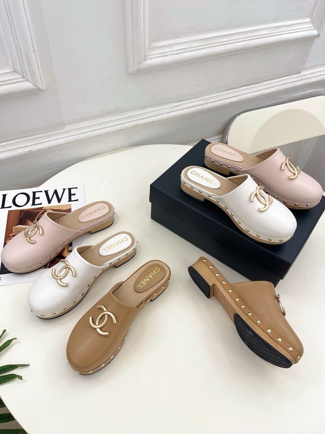 Chanel Mules Lambskin 65087-1