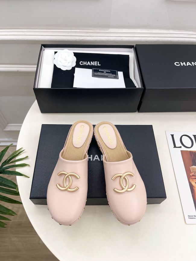 Chanel Mules Lambskin 65087-1
