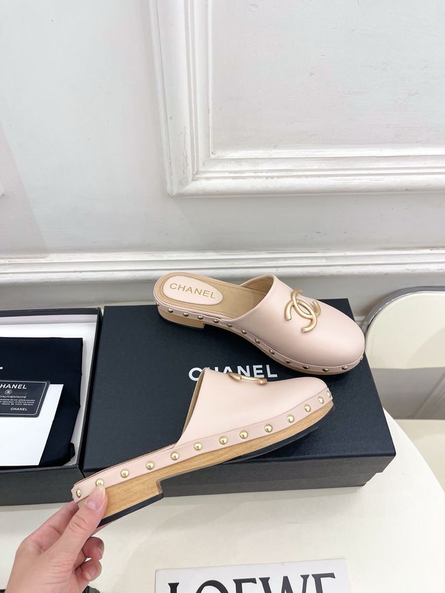 Chanel Mules Lambskin 65087-1