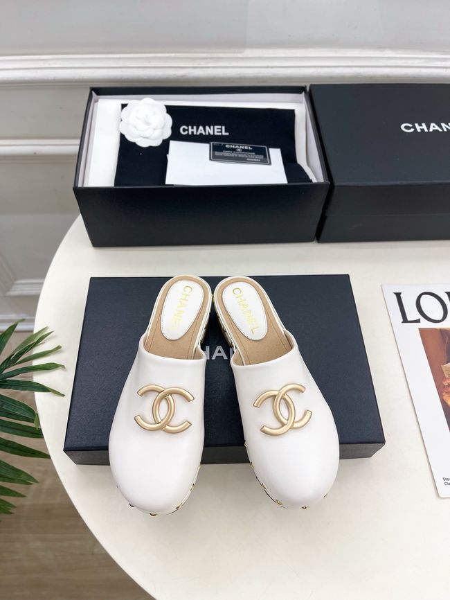 Chanel Mules Lambskin 65087-2