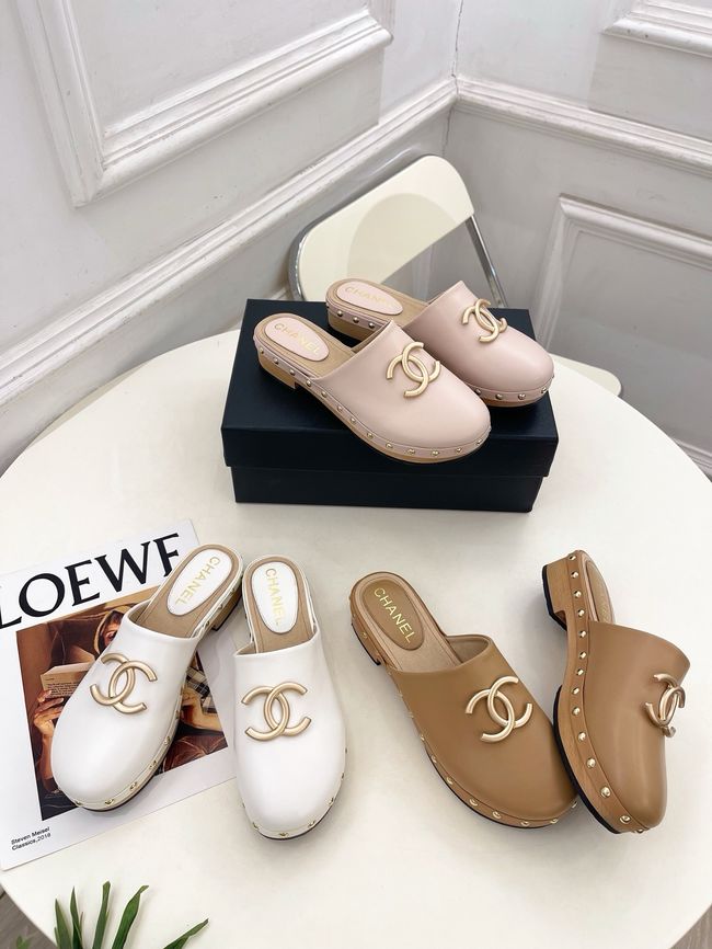 Chanel Mules Lambskin 65087-2
