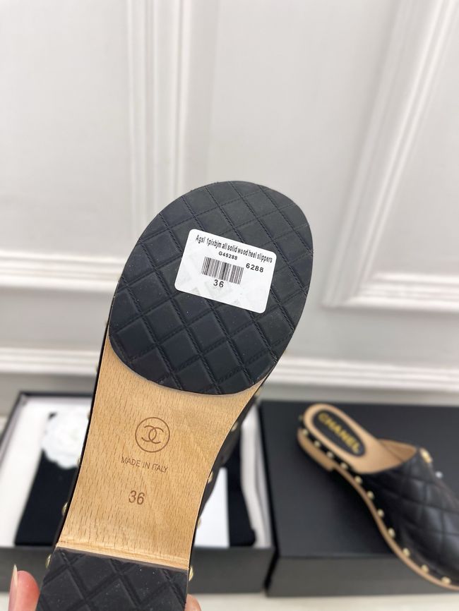 Chanel Mules Lambskin 65087-7