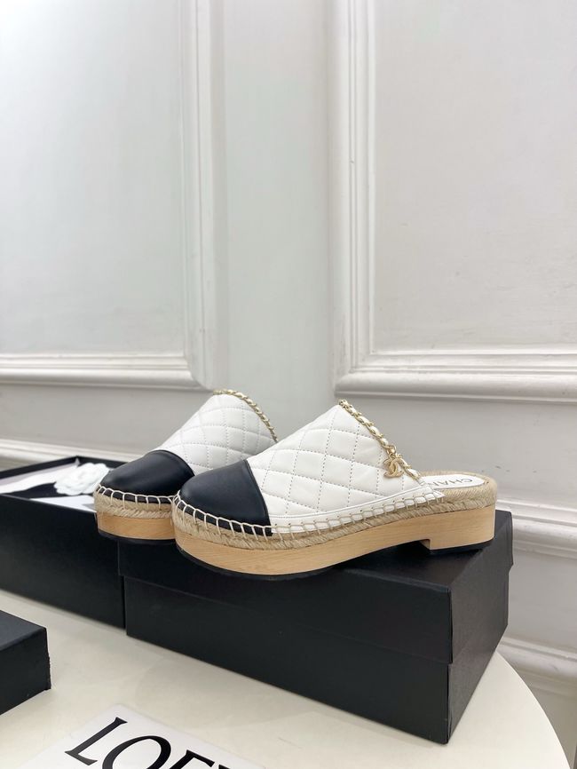 Chanel Mules Lambskin 65087-8