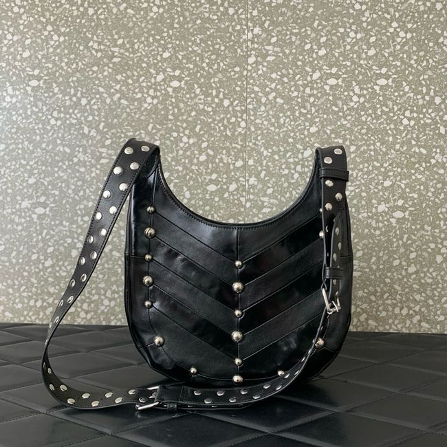 VALENTINO VLOGO calfskin Shoulder Bag 0073 black VALENTINO VLOGO calfskin Shoulder Bag 0073 black