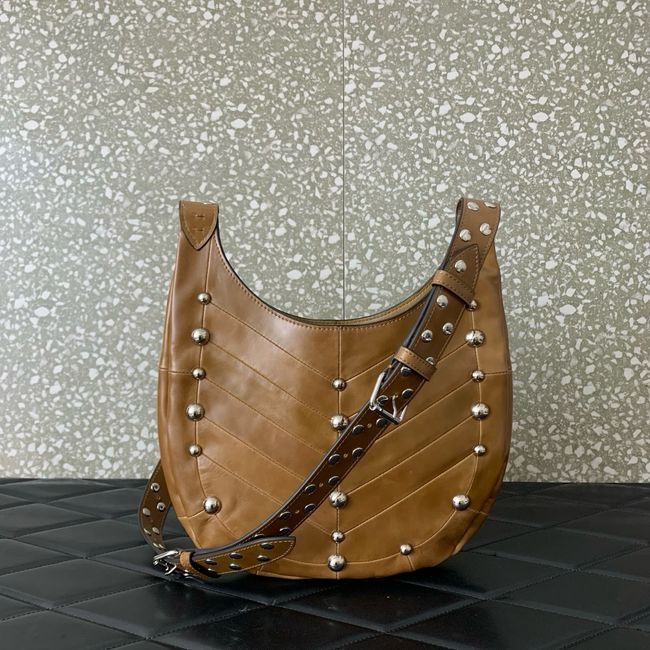VALENTINO VLOGO calfskin Shoulder Bag 0073 brown