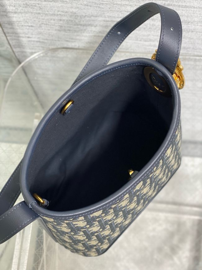 Dior samll Bag Blue Dior Oblique Jacquard 5842 Dior samll Bag Blue Dior Oblique Jacquard 5842