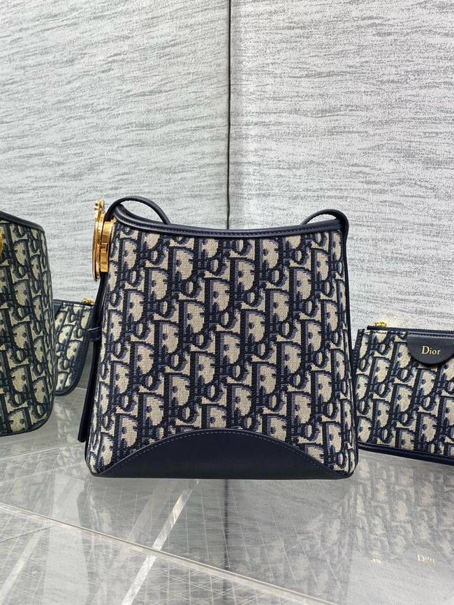 Dior samll Bag Blue Dior Oblique Jacquard 5842 Dior samll Bag Blue Dior Oblique Jacquard 5842