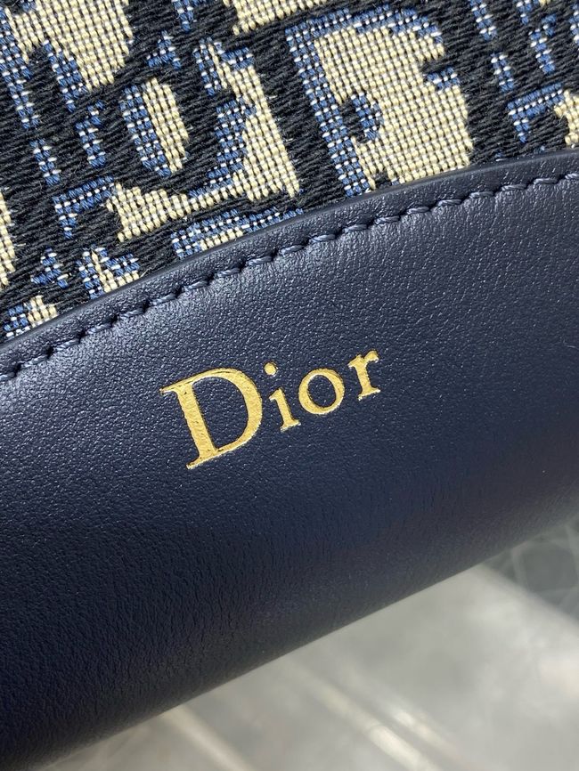 Dior Medium Bag Blue Dior Oblique Jacquard 5843 Dior Medium Bag Blue Dior Oblique Jacquard 5843