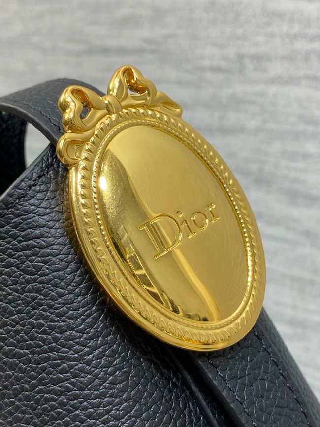 Dior samll Bag Grained Calfskin 5842 black Dior samll Bag Grained Calfskin 5842 black