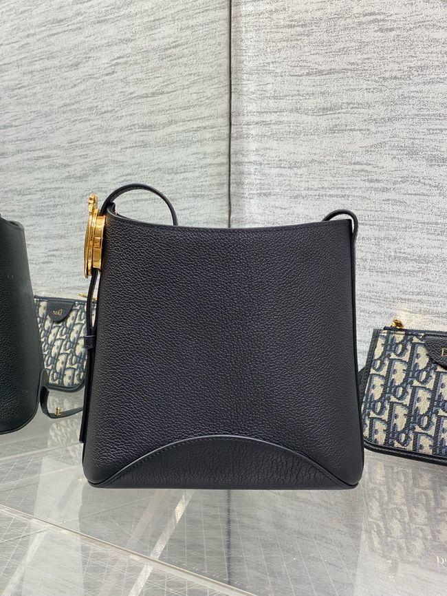 Dior samll Bag Grained Calfskin 5842 black Dior samll Bag Grained Calfskin 5842 black