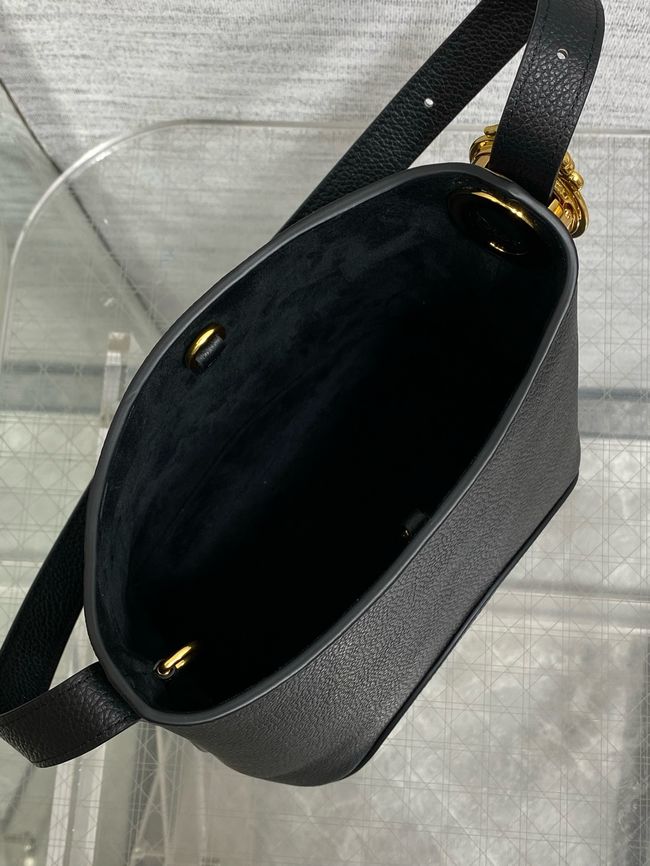 Dior samll Bag Grained Calfskin 5842 black Dior samll Bag Grained Calfskin 5842 black