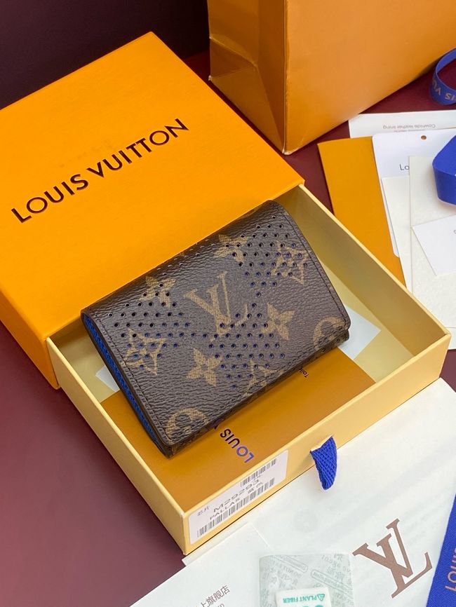 Louis Vuitton Envelope Business Card Holder M29293 blue