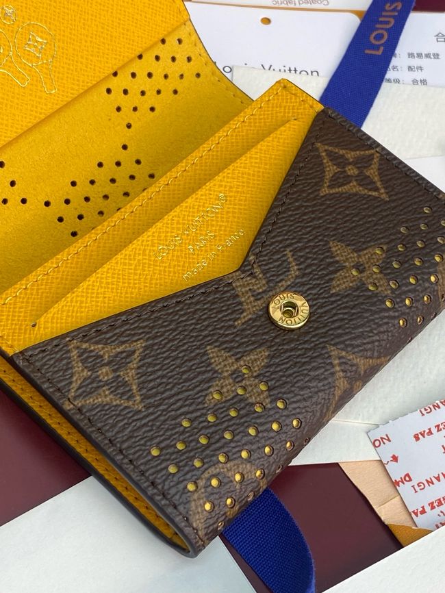 Louis Vuitton Envelope Business Card Holder M29293 yellow Louis Vuitton Envelope Business Card Holder M29293 yellow