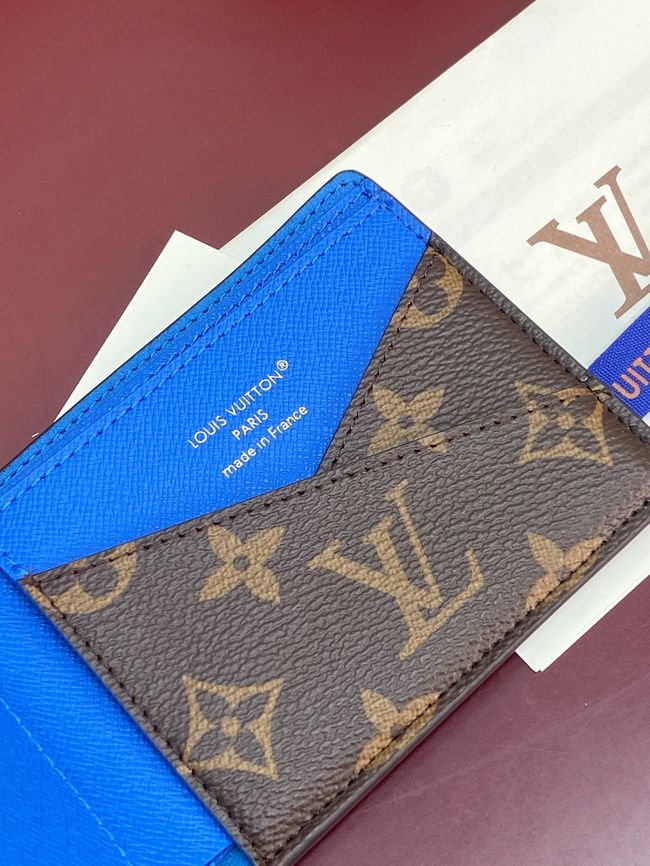 Louis Vuitton Multiple Wallet M29292 Blue Louis Vuitton Multiple Wallet M29292 Blue