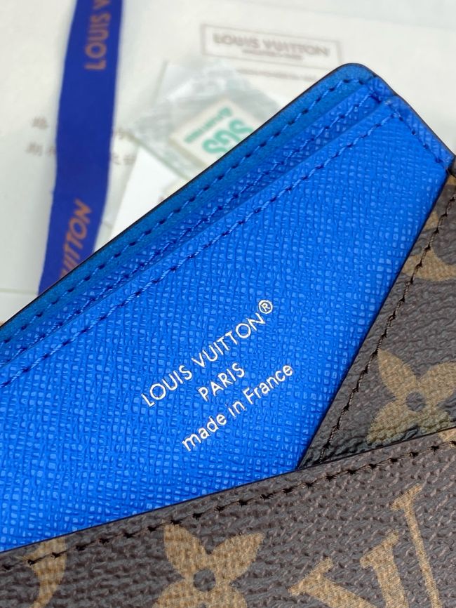 Louis Vuitton Multiple Wallet M29292 Blue Louis Vuitton Multiple Wallet M29292 Blue