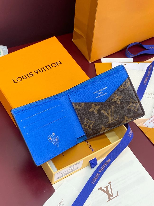 Louis Vuitton Multiple Wallet M29292 Blue Louis Vuitton Multiple Wallet M29292 Blue