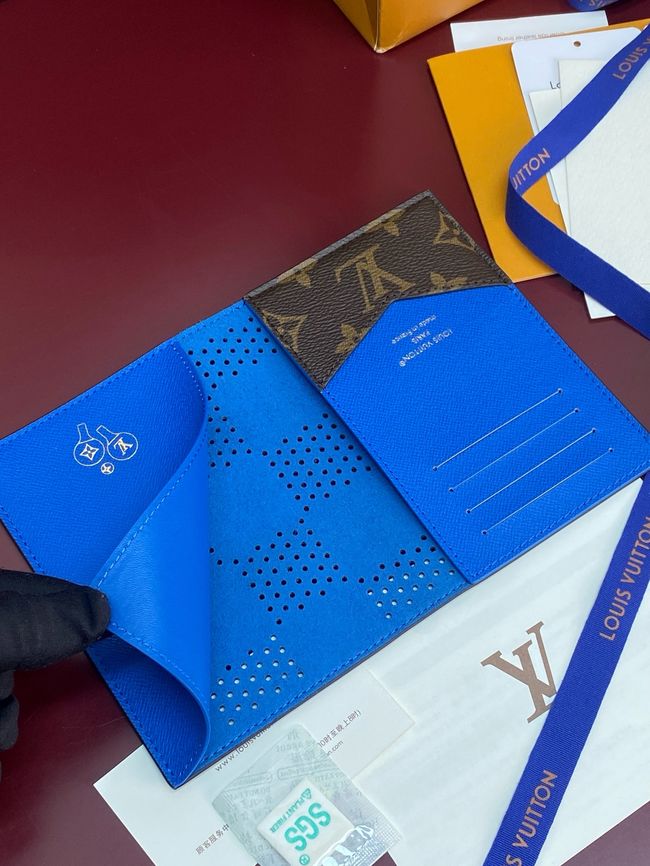 Louis Vuitton Passport Cover M29285 blue