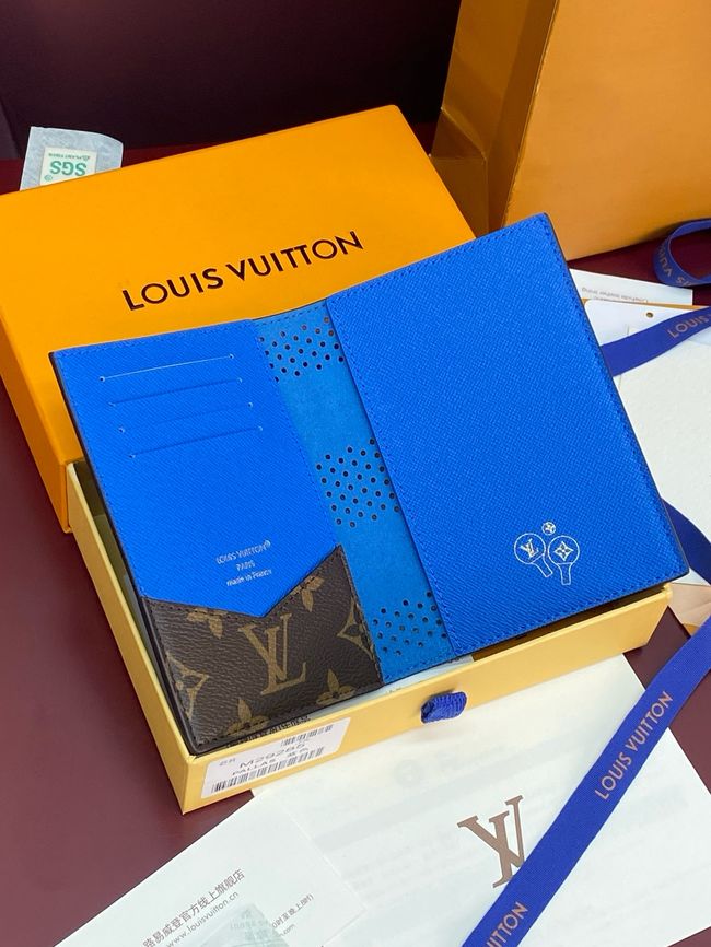 Louis Vuitton Passport Cover M29285 blue