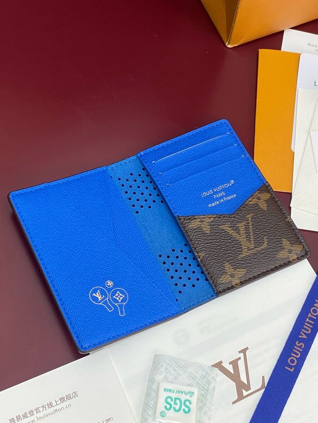 Louis Vuitton Pocket Organizer M29283 Blue Louis Vuitton Pocket Organizer M29283 Blue