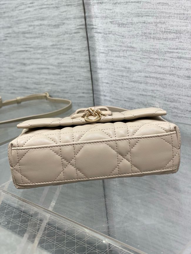 My Dior Mini Bag Cannage patent leather S0985PU Apricot&Golden chain My Dior Mini Bag Cannage patent leather S0985PU Apricot&Golden chain