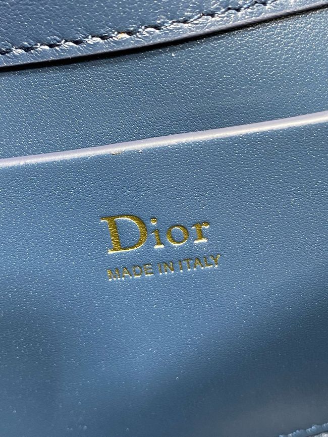 My Dior Mini Bag Cannage patent leather S0985PU dark blue&Golden chain My Dior Mini Bag Cannage patent leather S0985PU dark blue&Golden chain
