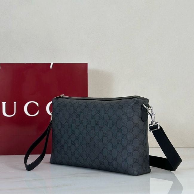 Gucci Essence Classic medium crossbody bag A002KX black Gucci Essence Classic medium crossbody bag A002KX black