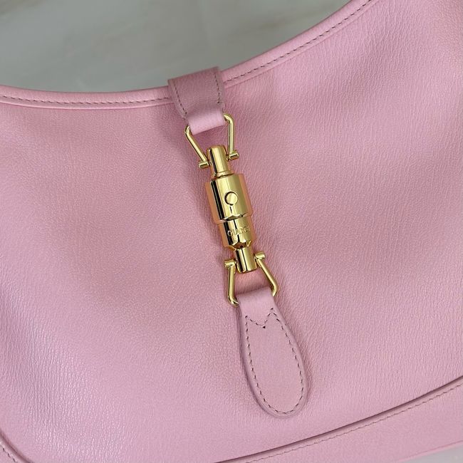 Gucci Jackie 1961 medium shoulder bag nappa leather 863136 pink