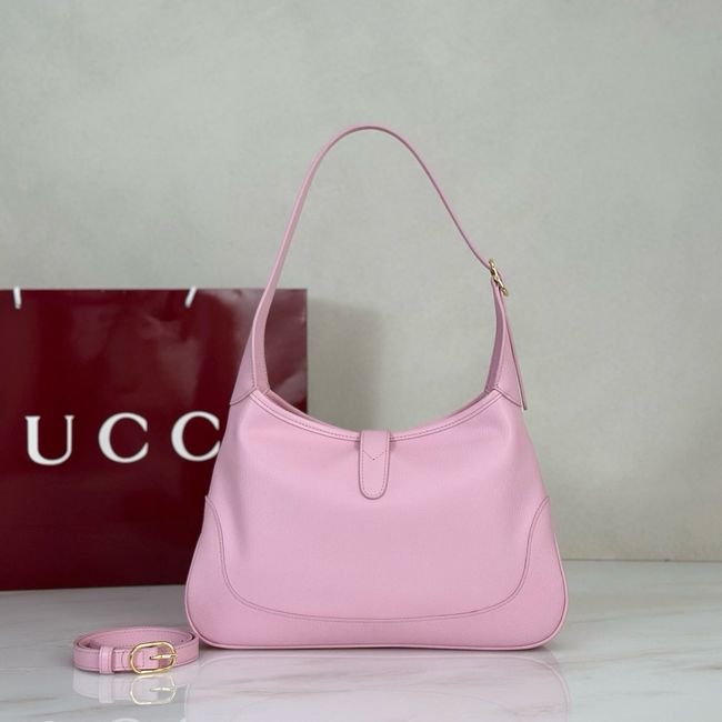 Gucci Jackie 1961 medium shoulder bag nappa leather 863136 pink