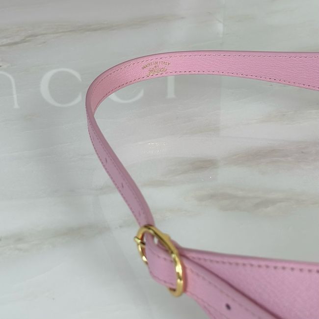 Gucci Jackie 1961 medium shoulder bag nappa leather 863136 pink