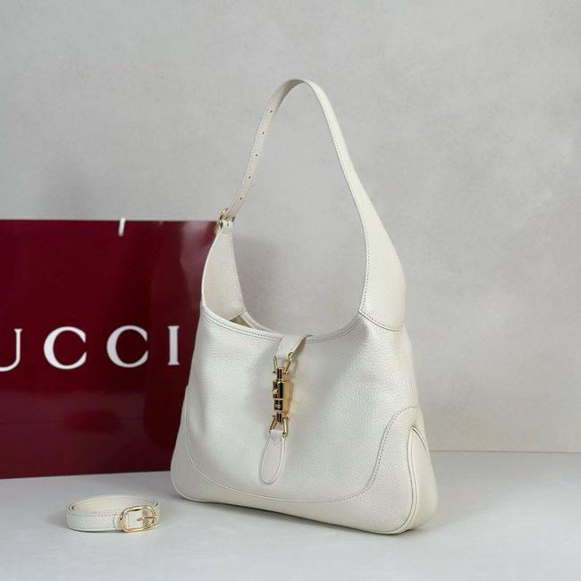 Gucci Jackie 1961 medium shoulder bag  nappa leather 863136 white