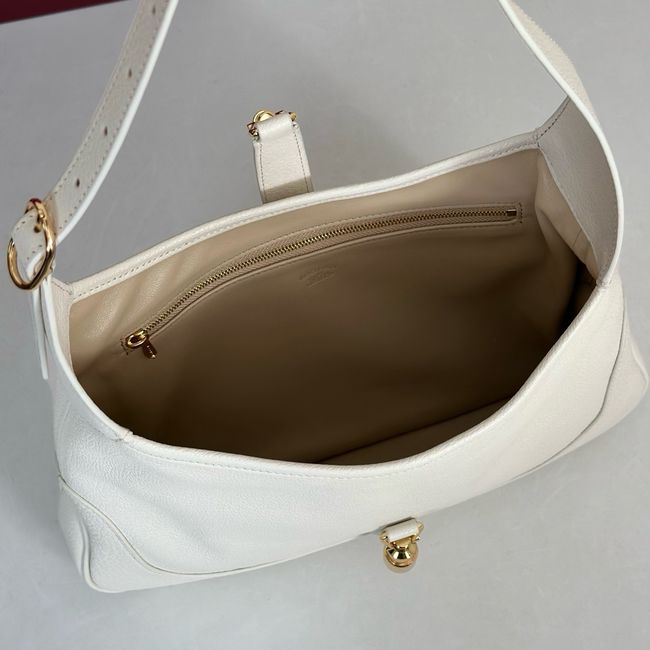 Gucci Jackie 1961 medium shoulder bag  nappa leather 863136 white