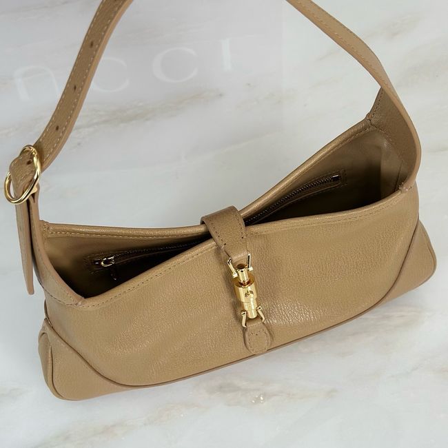 Gucci Jackie Slim medium shoulder bag 863137 Apricot Gucci Jackie Slim medium shoulder bag 863137 Apricot