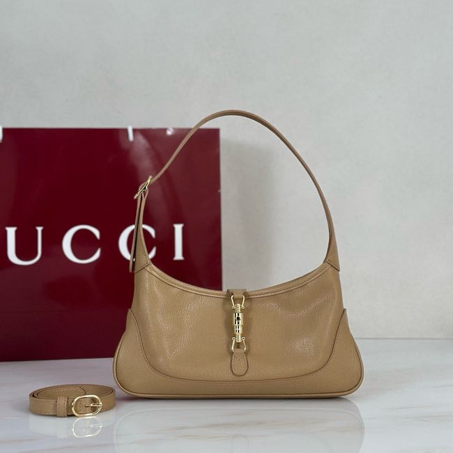 Gucci Jackie Slim medium shoulder bag 863137 Apricot