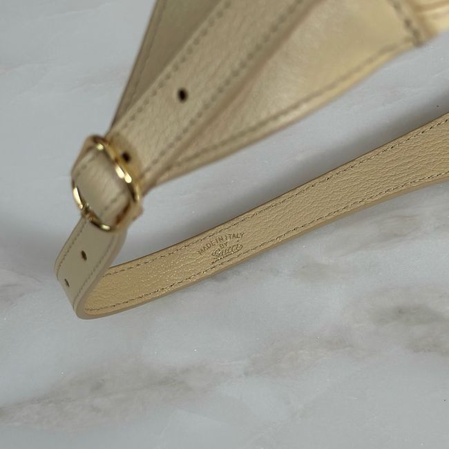 Gucci Jackie Slim medium shoulder bag 863137 light yellow Gucci Jackie Slim medium shoulder bag 863137 light yellow
