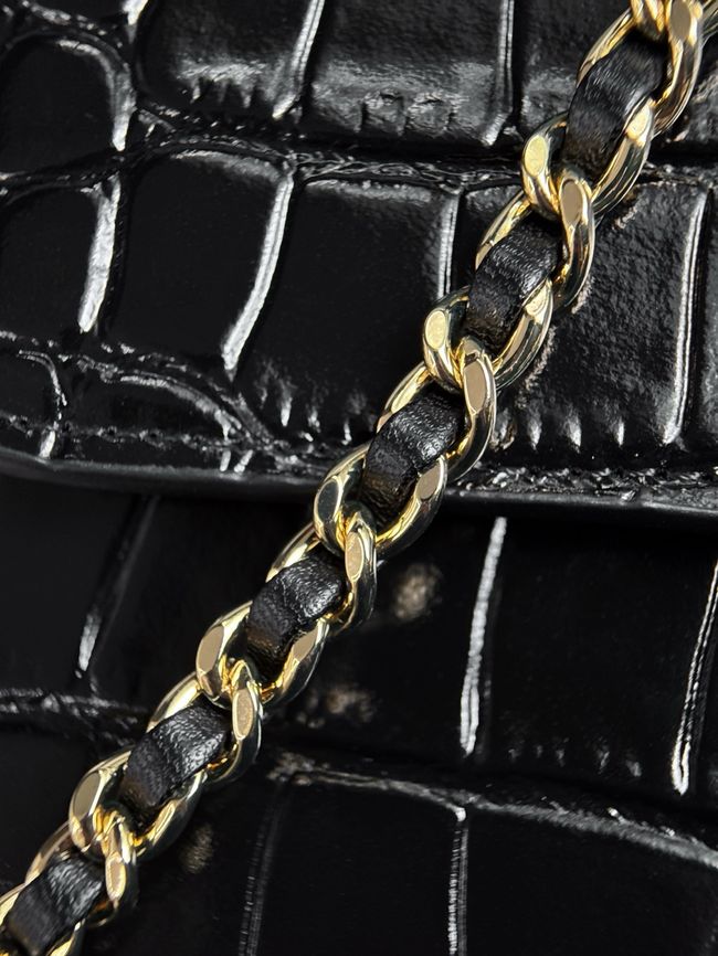 CHANEL Mini Flap Bag with Top Handle AS6424 black CHANEL Mini Flap Bag with Top Handle AS6424 black
