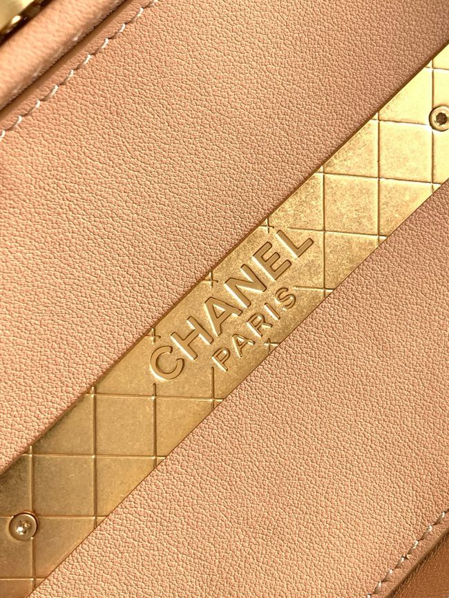 CHANEL Shoulder Bag AS5993 Apricot